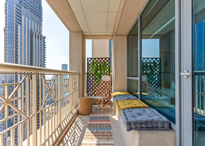 Stylish 1Br With Iconic Burj And Fountain Views