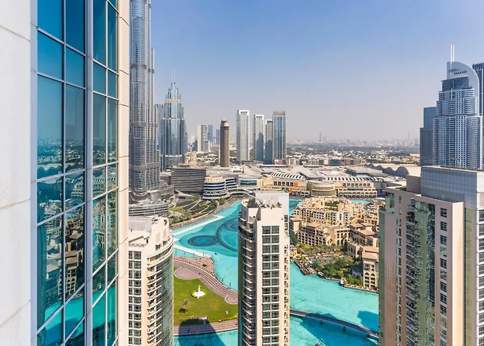 Stylish 1Br With Iconic Burj And Fountain Views